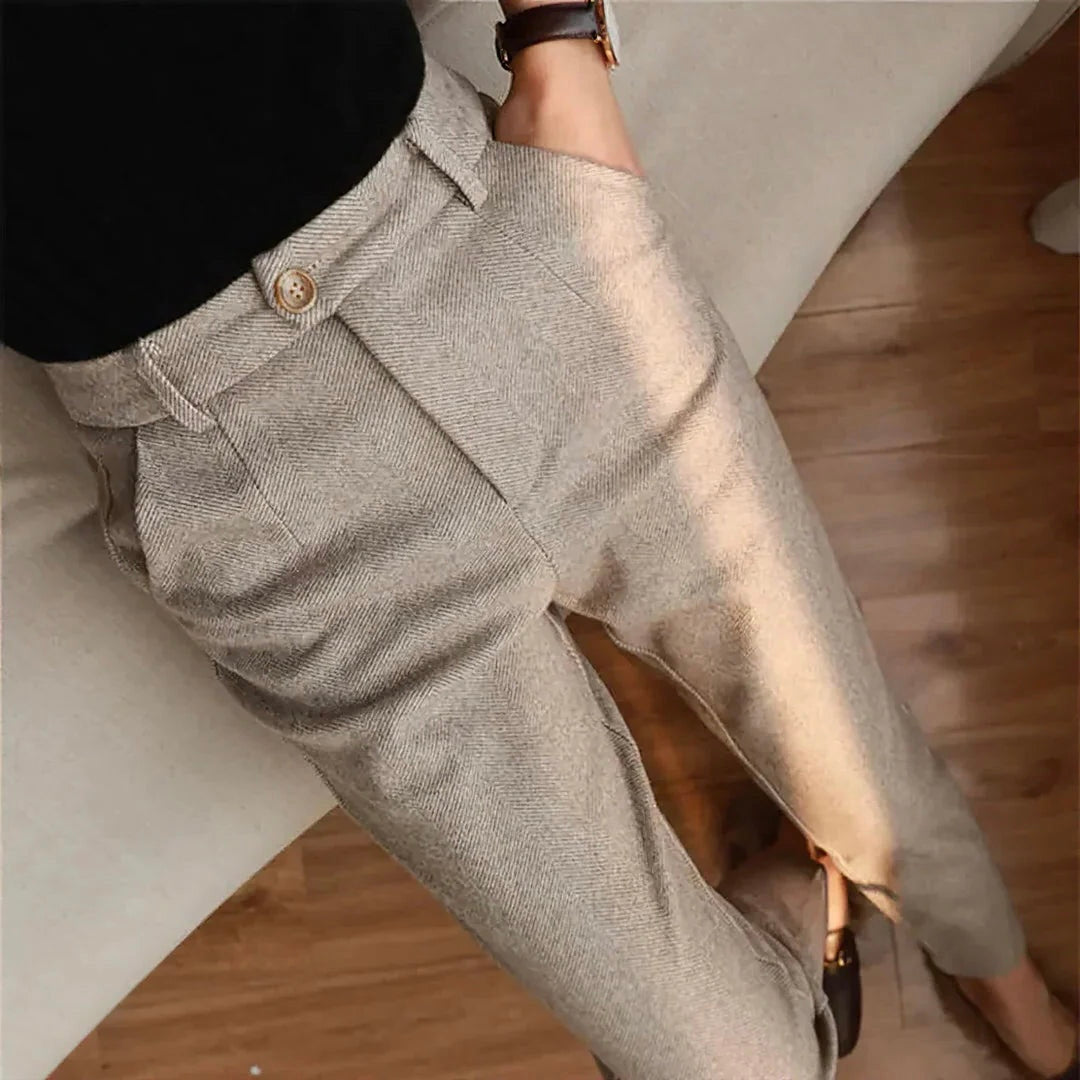 Elegant Tapered Trousers