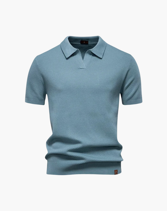Lightweight V-Neck Polo